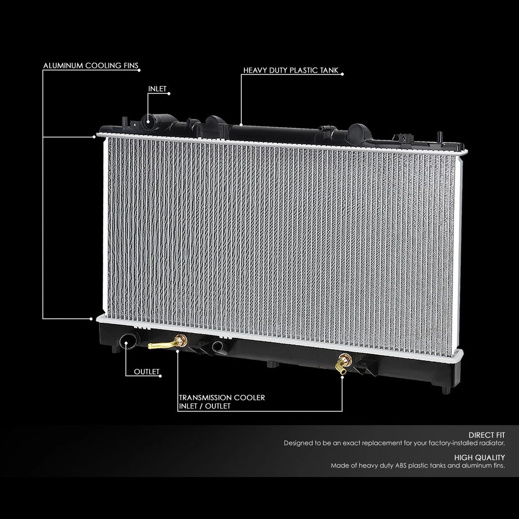 Aluminum Core Cooling Radiator for Mazda 6 3.0L V6 (2003–2008) DPI 2672