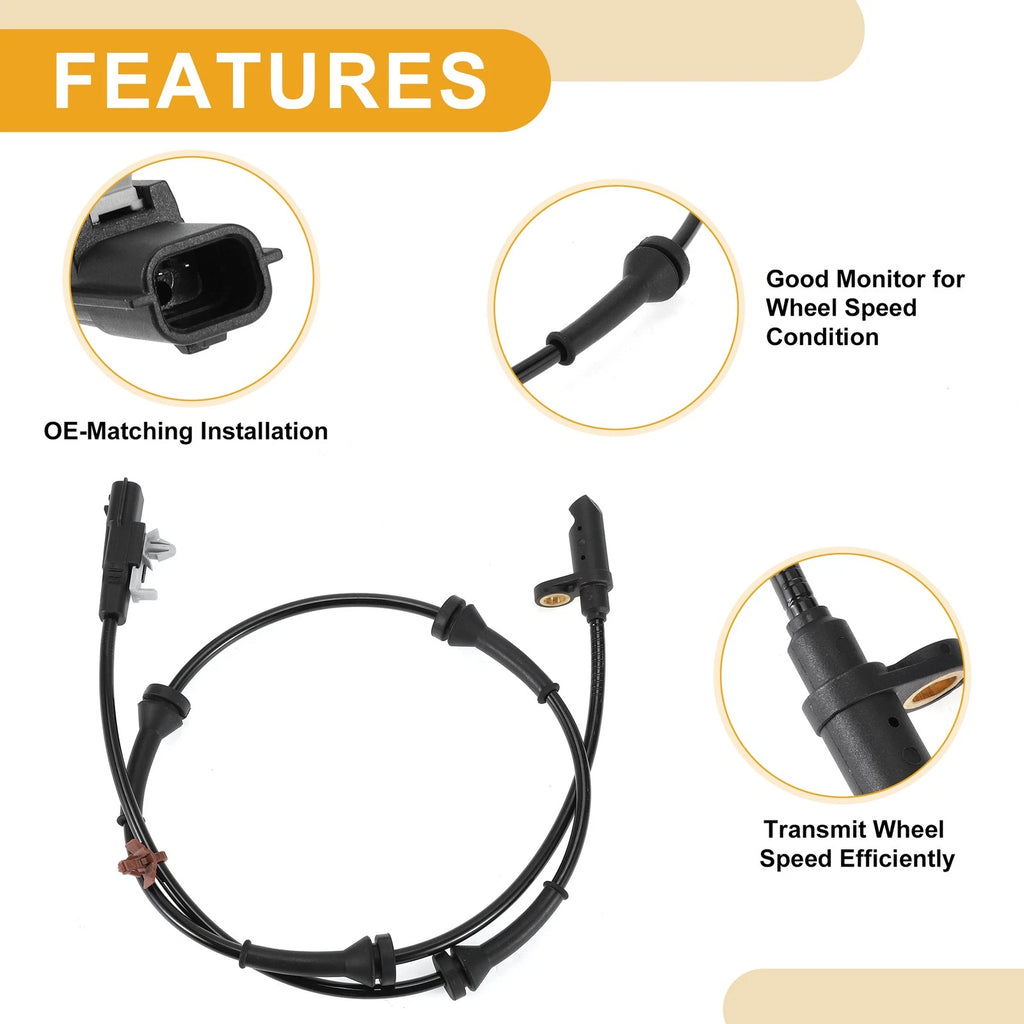 ABS Wheel Speed Sensor No. 479004EG0A for Nissan Qashqai (2014–2021) Rear