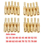 20Pcs Carburetor Pilot Slow Jet Kit for Keihin PWK FCR-MX PE PJ (N424-21)