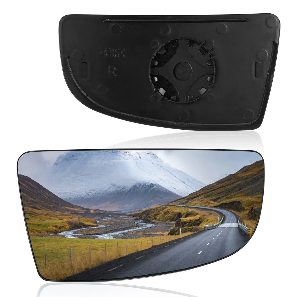RH Side View Door Mirror Glass for Ford Transit 150 250 350 (2015–2022)