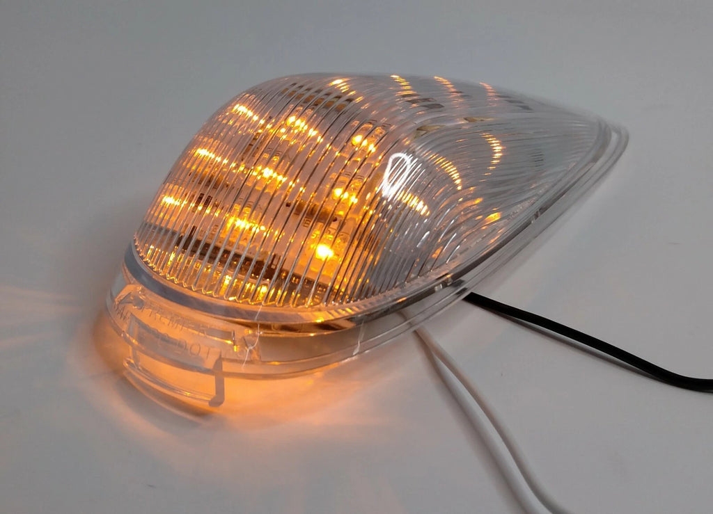 Cab Light Amber LED with Clear Lens for Peterbilt 387 (2000–2020)
