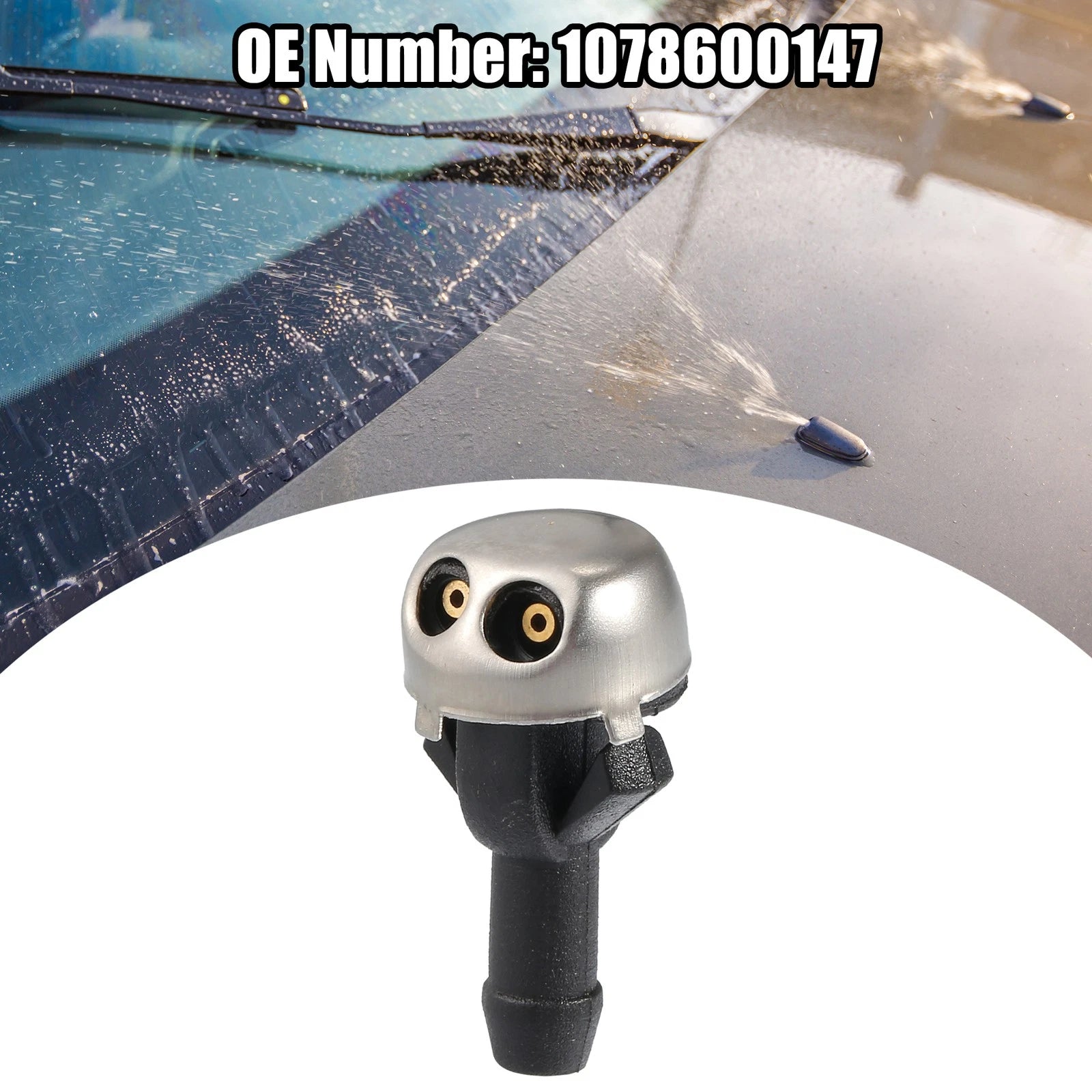 Wiper Washer Nozzle Spray Jet for Mercedes-Benz (1078600147)