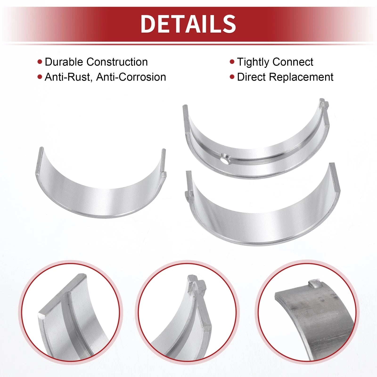 Main Bearing and Connecting Rod Bearing Kit No. 210202B100 for Hyundai Accent (2000–2005)