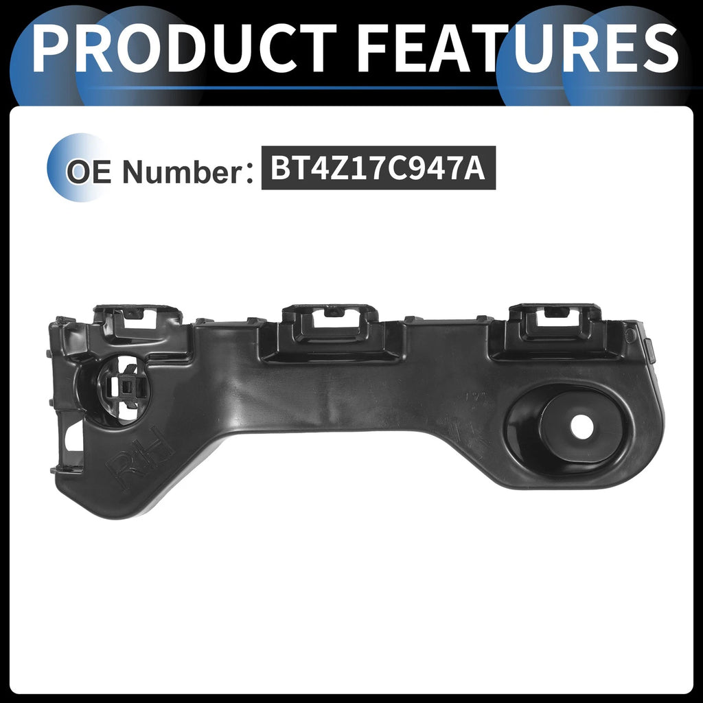 1pc Right Front Bumper Retainer Bracket No.BT4Z17C947A for Ford Edge (2011–2014)