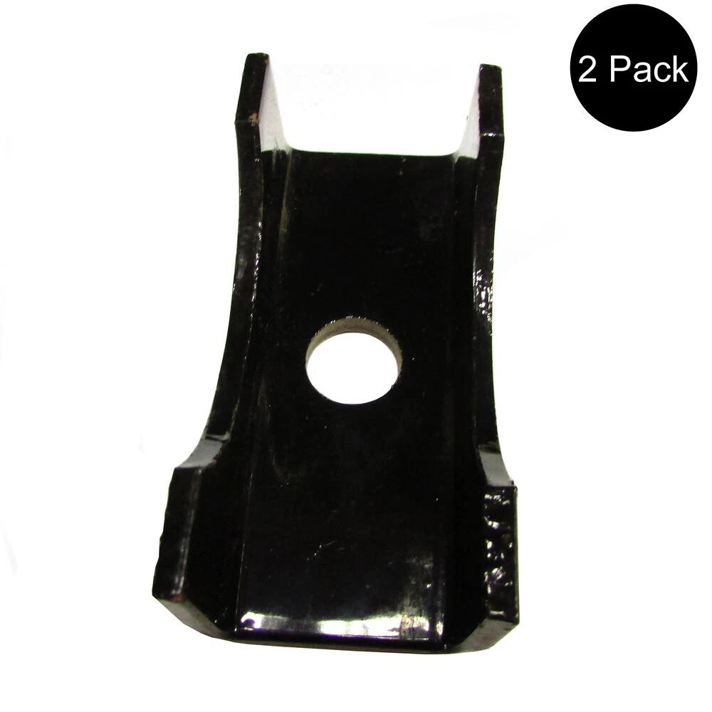 2 Trailer Axle Spring Perch for 3500# Round Axle Tube (2.3/8")