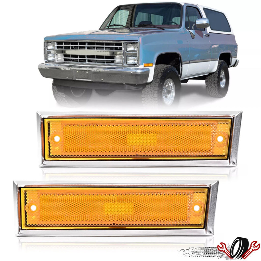 Side Marker Lights for Chevy GMC Pickup Truck (1981–1991)