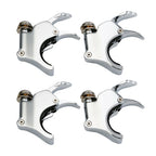 4X 49mm Windshield Clamps for Harley Dyna XL1200X (2006–2022)