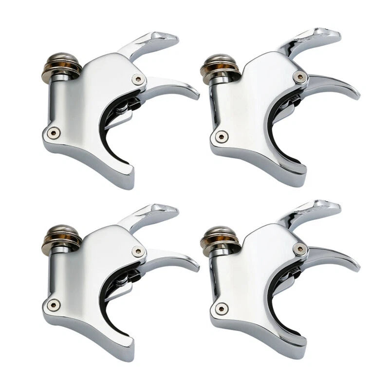 4X 49mm Windshield Clamps for Harley Dyna XL1200X (2006–2022)