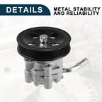 Power Steering Pump with Pulley for Chevrolet Prizm (1998–2002) No. 94859780