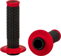 Pilot MX Lock-On Grips for Motorcycle (Red)