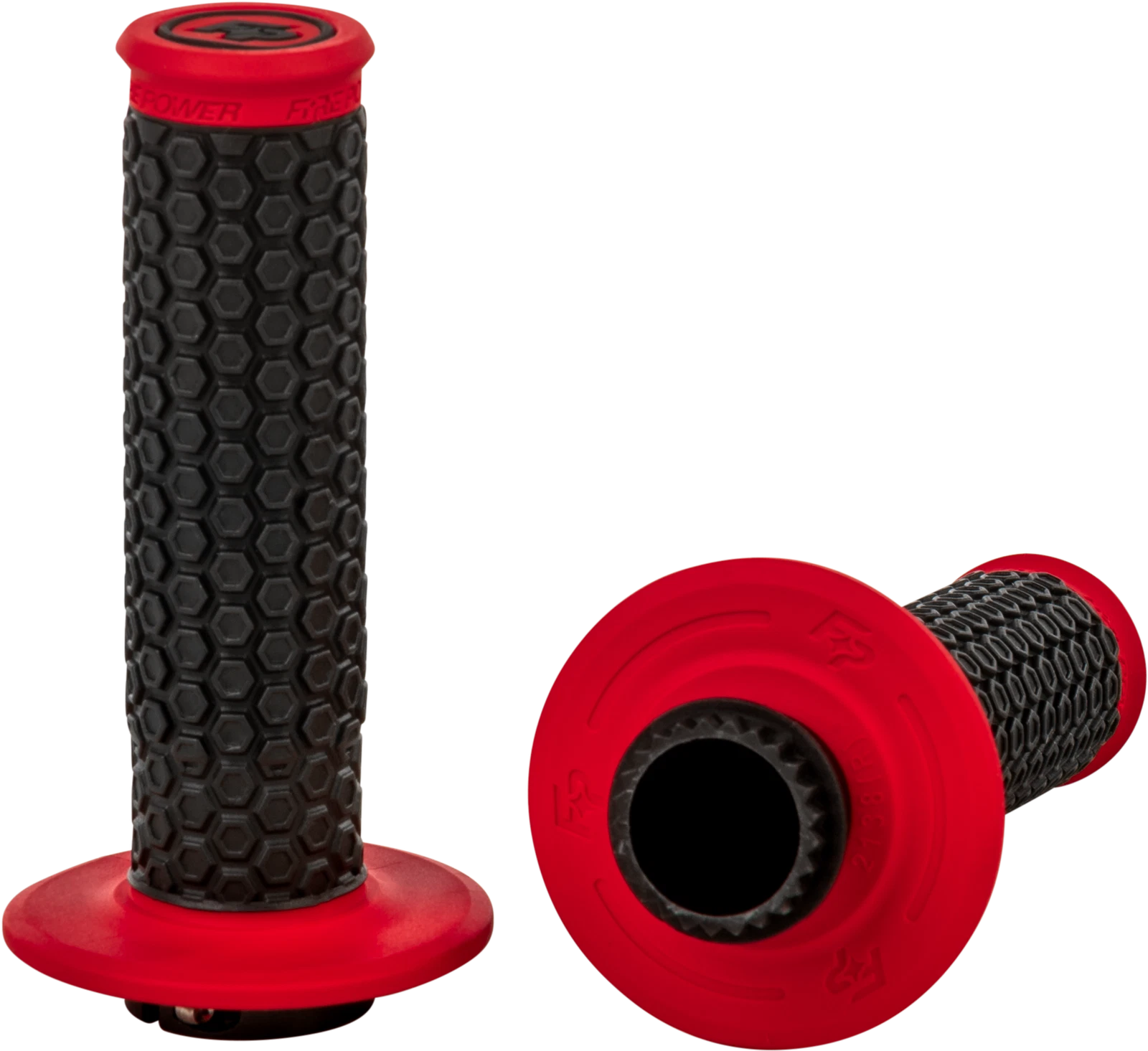Pilot MX Lock-On Grips for Motorcycle (Red)