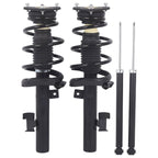 Set of 4 Complete Shocks Struts for Mazda 3, Mazda 5 (2004–2010)