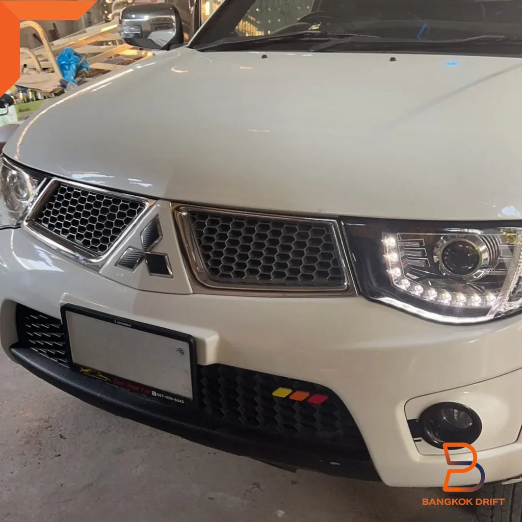 LED Projector Headlights for Mitsubishi Triton Ute MN ML (2005-2014)