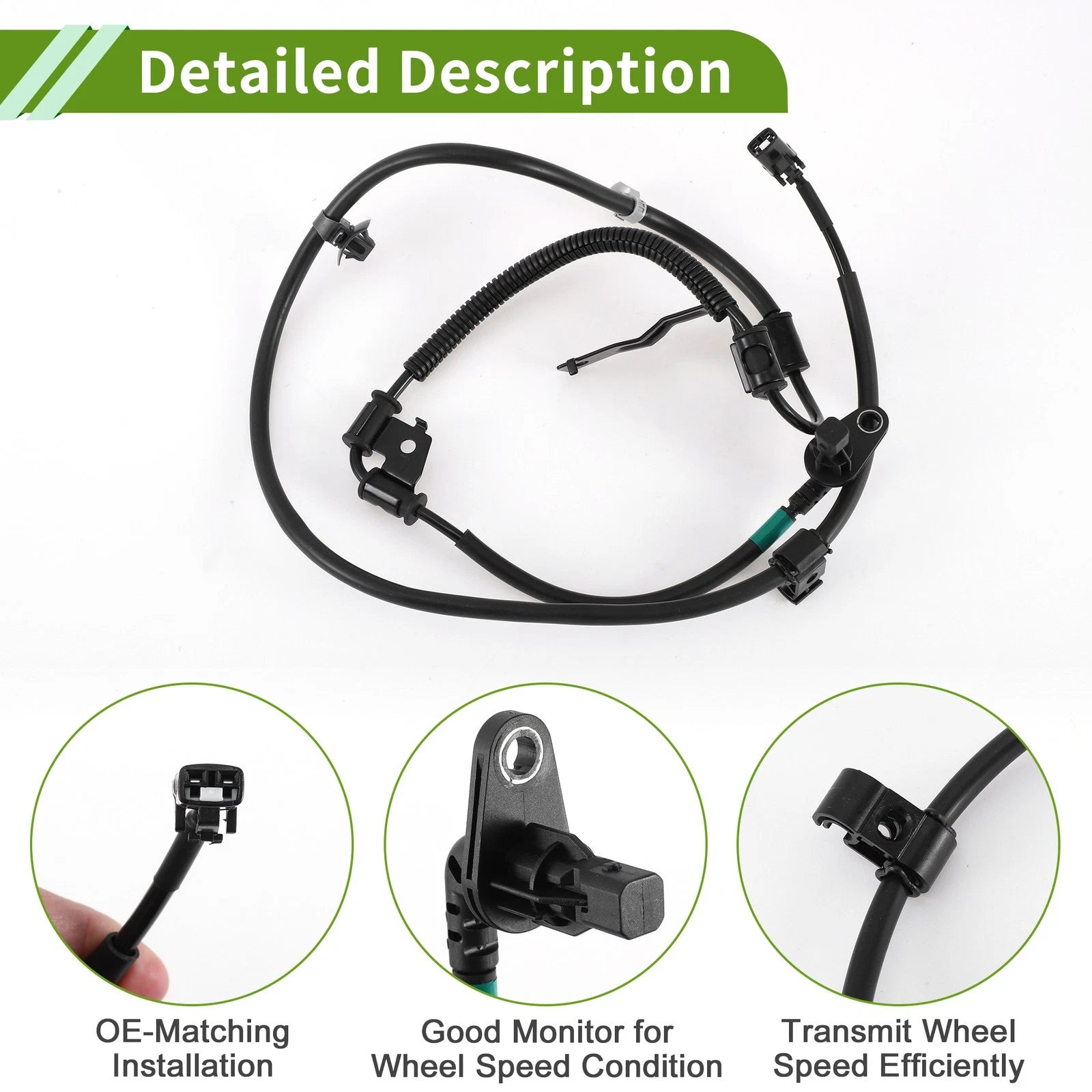 ABS Wheel Speed Sensor No. 598102G100 for Kia Optima (2006–2010)