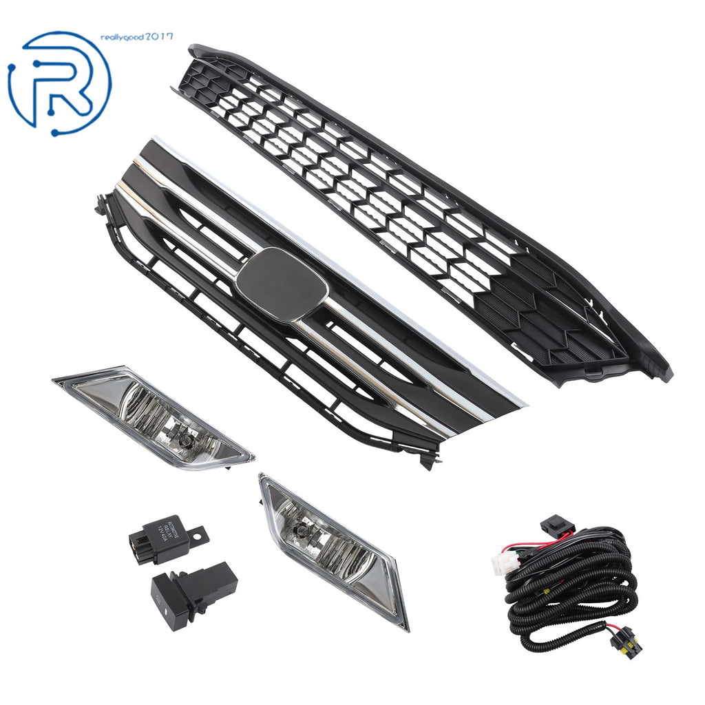 Chrome Grille & Fog Lights Kit for Odyssey (2011–2014)
