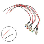 5pcs Set LED Indicator Light Dash Panel Lamp for Car Boat