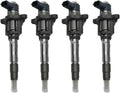 Set of 4 Diesel Injectors 0445120049 ME223002 for Mitsubishi FUSO FE 4M50