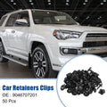 50 Pcs Front Fender Retainers Clips for Toyota (No. 9046707201)