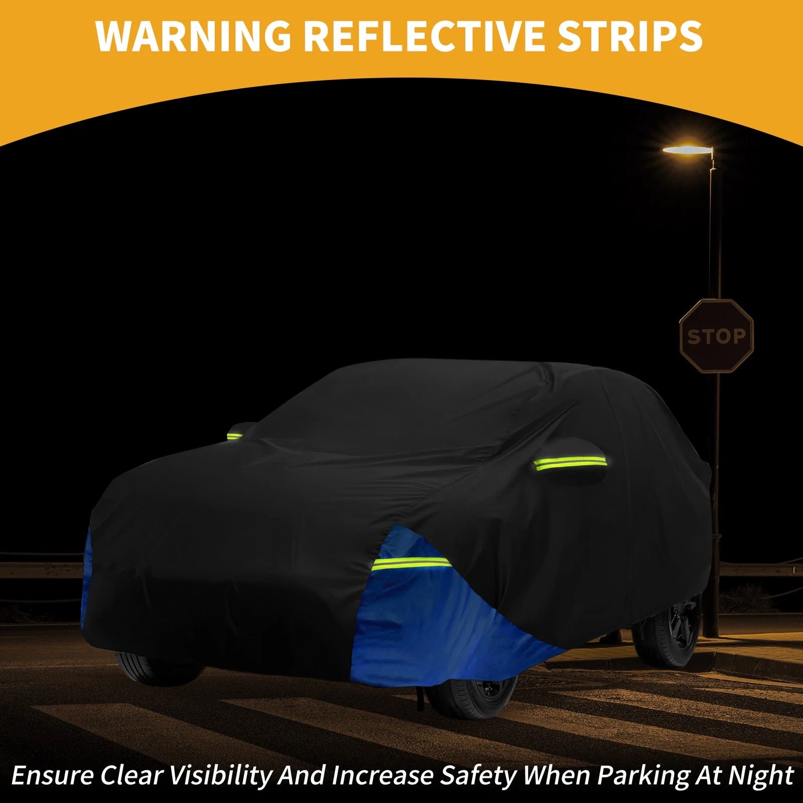 Waterproof Car Cover for Toyota RAV4 (210D Oxford Cloth, Black)