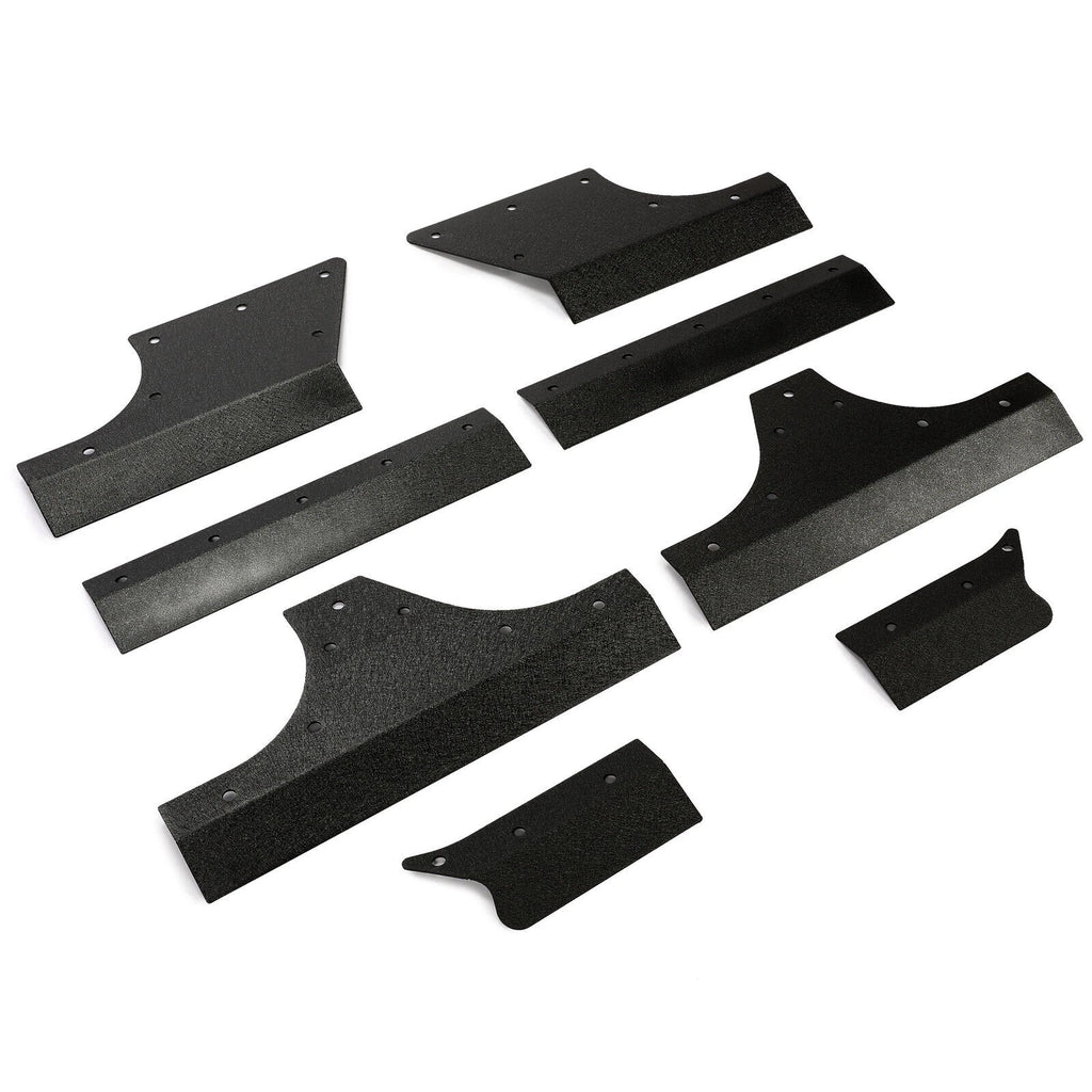 Steel Door Body Armor Cladding Rocker Guards for Jeep Wrangler JK (2007-2018)