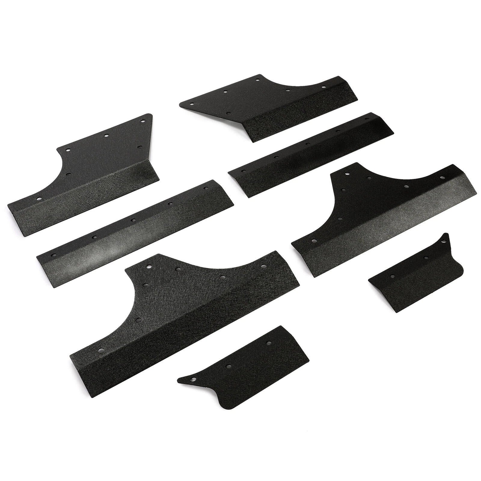 Steel Door Body Armor Cladding Rocker Guards for Jeep Wrangler JK (2007-2018)