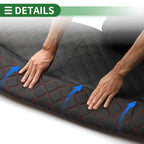 Heightened Edge Cargo Liner Rear Trunk Mat for Honda CRV (2023-2024) Black XPE