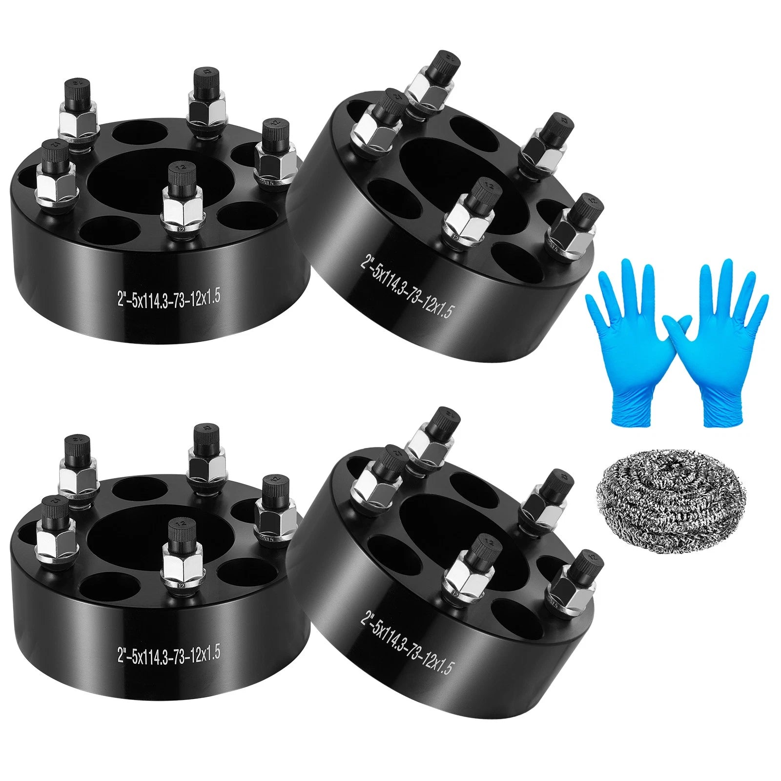 Set of 4 Wheel Spacers 2 Inch for Ford Escape (2001–2012)