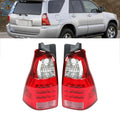 2X Tail Light Assembly for Toyota 4Runner (2006–2009) Clear Lens