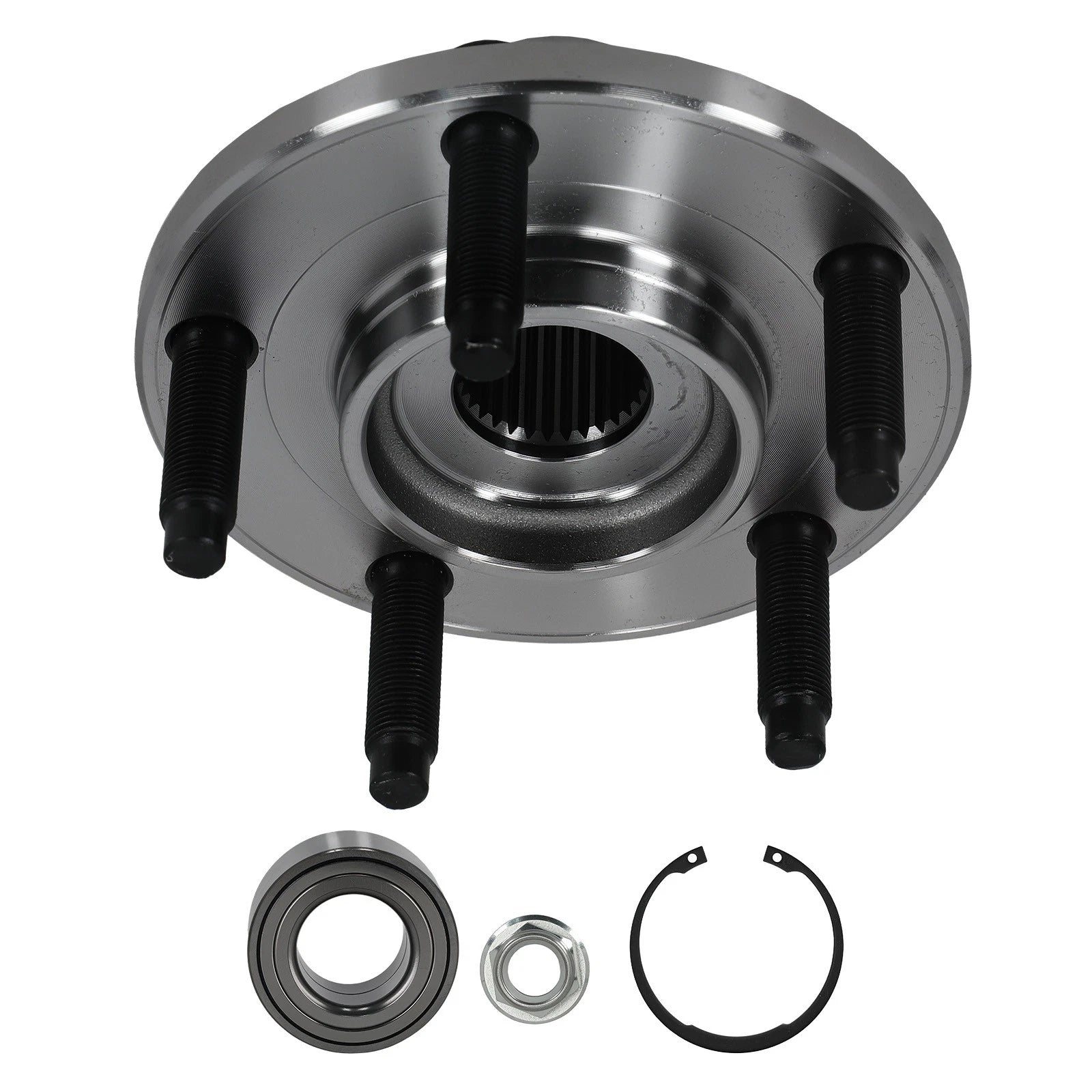 Front Wheel Hub Assembly for Ford Edge (2007–2010) L/R 518517 5 Bolt