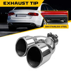 2.5" Exhaust Tip for Universal Fit (Stainless Steel)