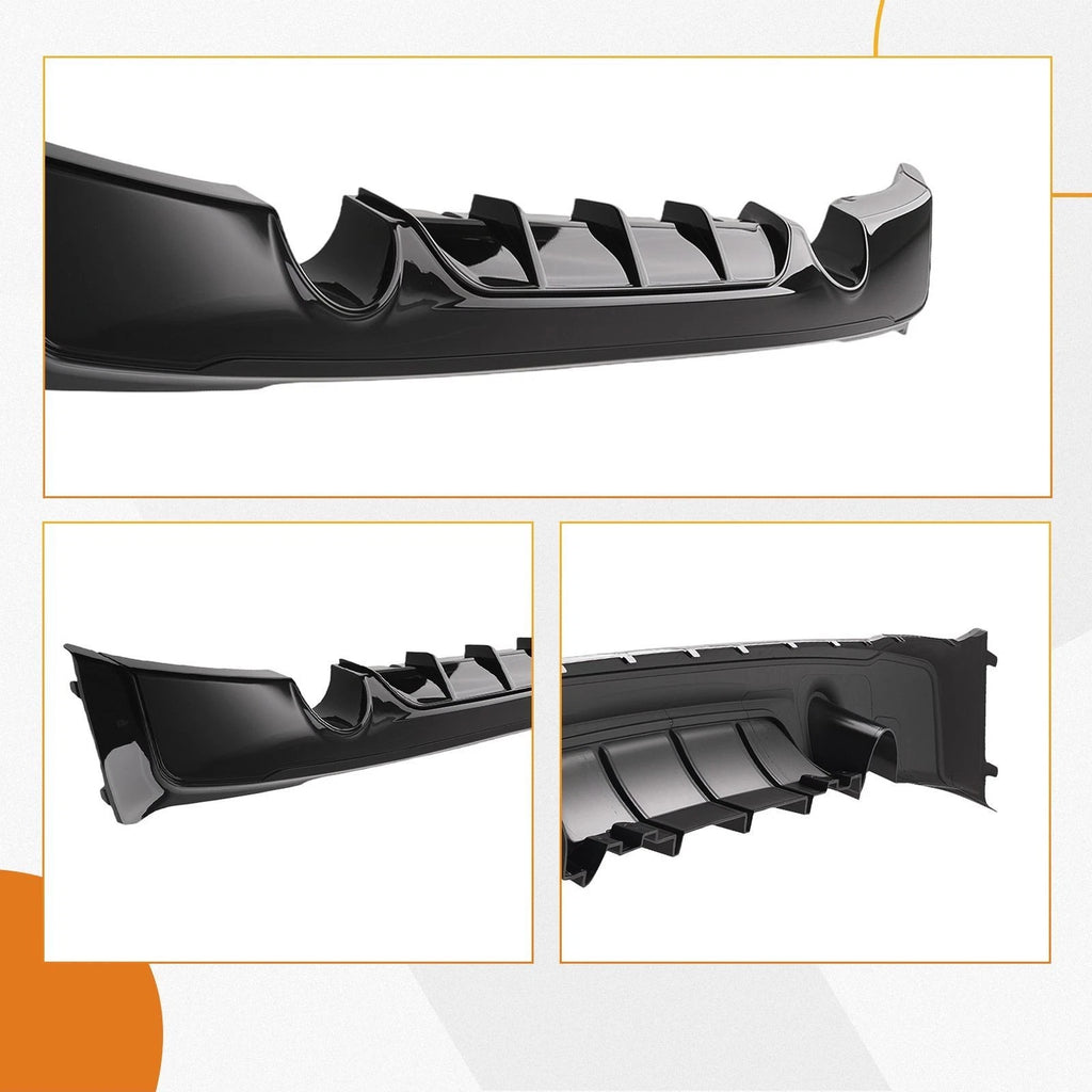 Carbon Look Rear Diffuser Lip for BMW 2-Series F22 F23 (2014–2020)