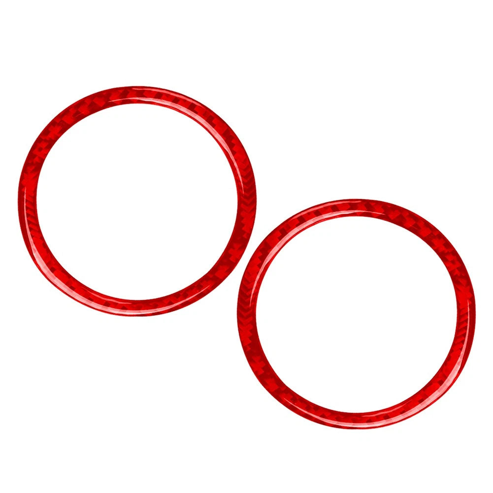 Door Loud Speaker Ring Cover Trim for BMW 3 Series E36 (1991–1999) Carbon Red