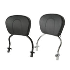 Sissy Bar Backrest Pad for Harley Freewheeler FLRT (2015–2025) Black/Chrome