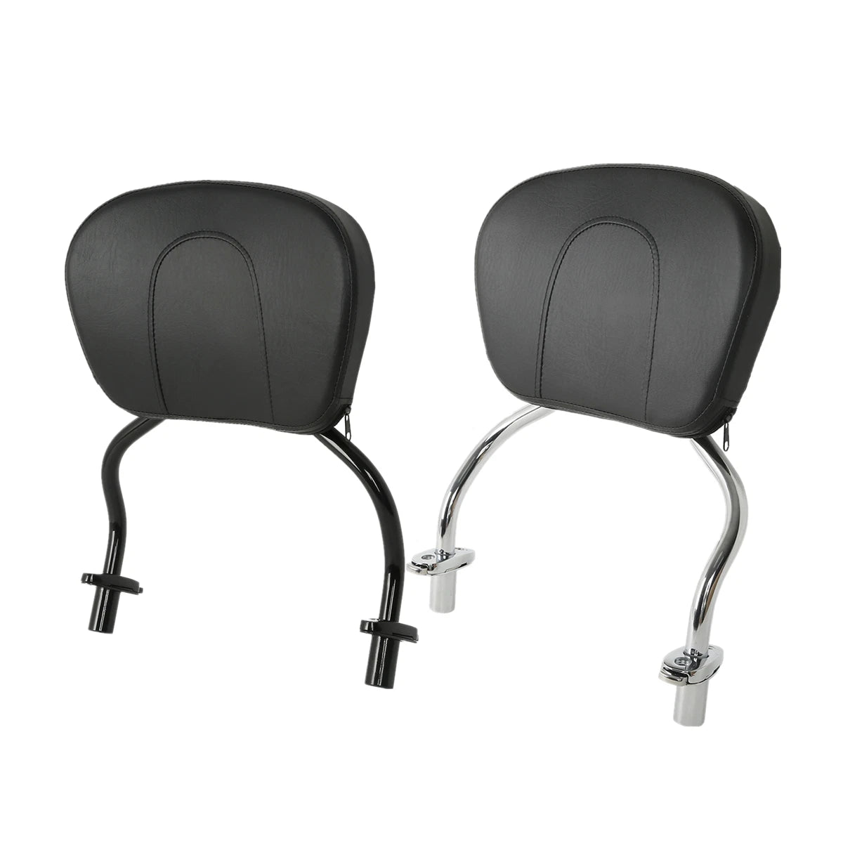 Sissy Bar Backrest Pad for Harley Freewheeler FLRT (2015–2025) Black/Chrome