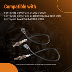 2X O2 Oxygen Sensor for Toyota Camry (2004–2011) 2.4L L4
