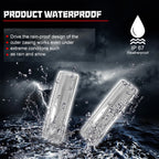 2X Clear Lens Side Corner Marker Lights for Chevy S10 GMC Jimmy S15