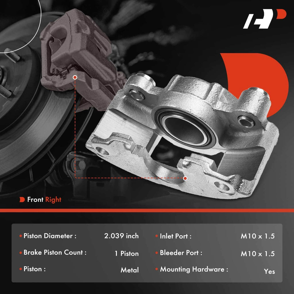 Front Right Disc Brake Caliper for Chevrolet Chevette (1976-1987)