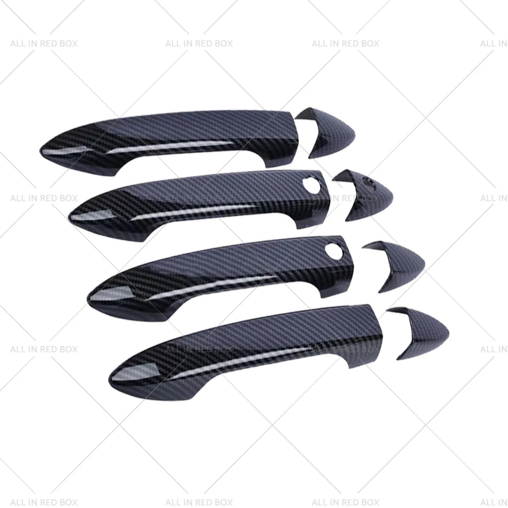 4X Carbon Fiber Door Handle Covers for Honda Pilot Ridgeline