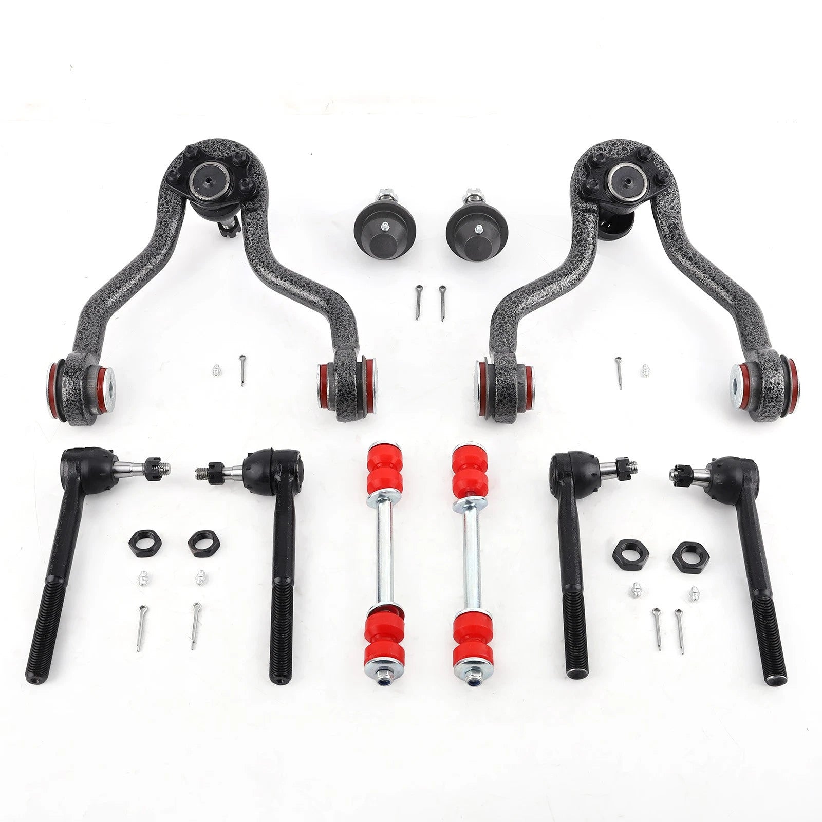 10Pcs Front Control Arms Sway Bar for Chevy Tahoe (1995–1999) 4WD