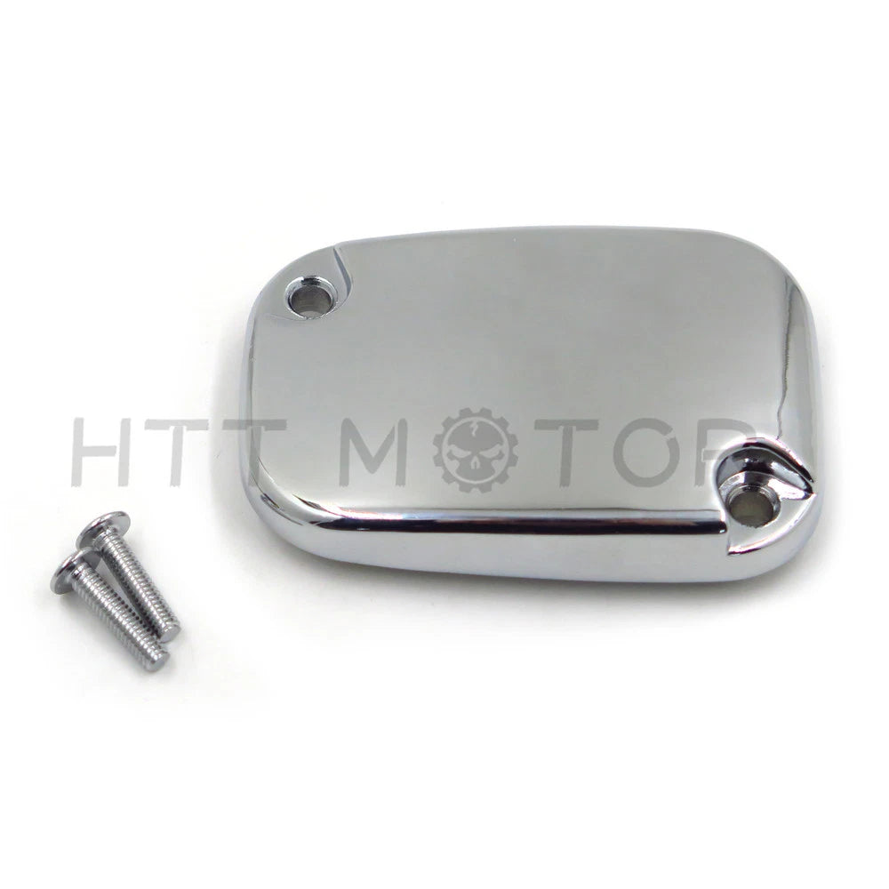 Chrome Hydraulic Clutch Master Cylinder Top Lid for Harley Touring (2014–2016)