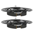 Set of 2 Rear Brake Dust Shields for Dodge Nitro (2007–2011) Jeep Liberty (2008–2012)