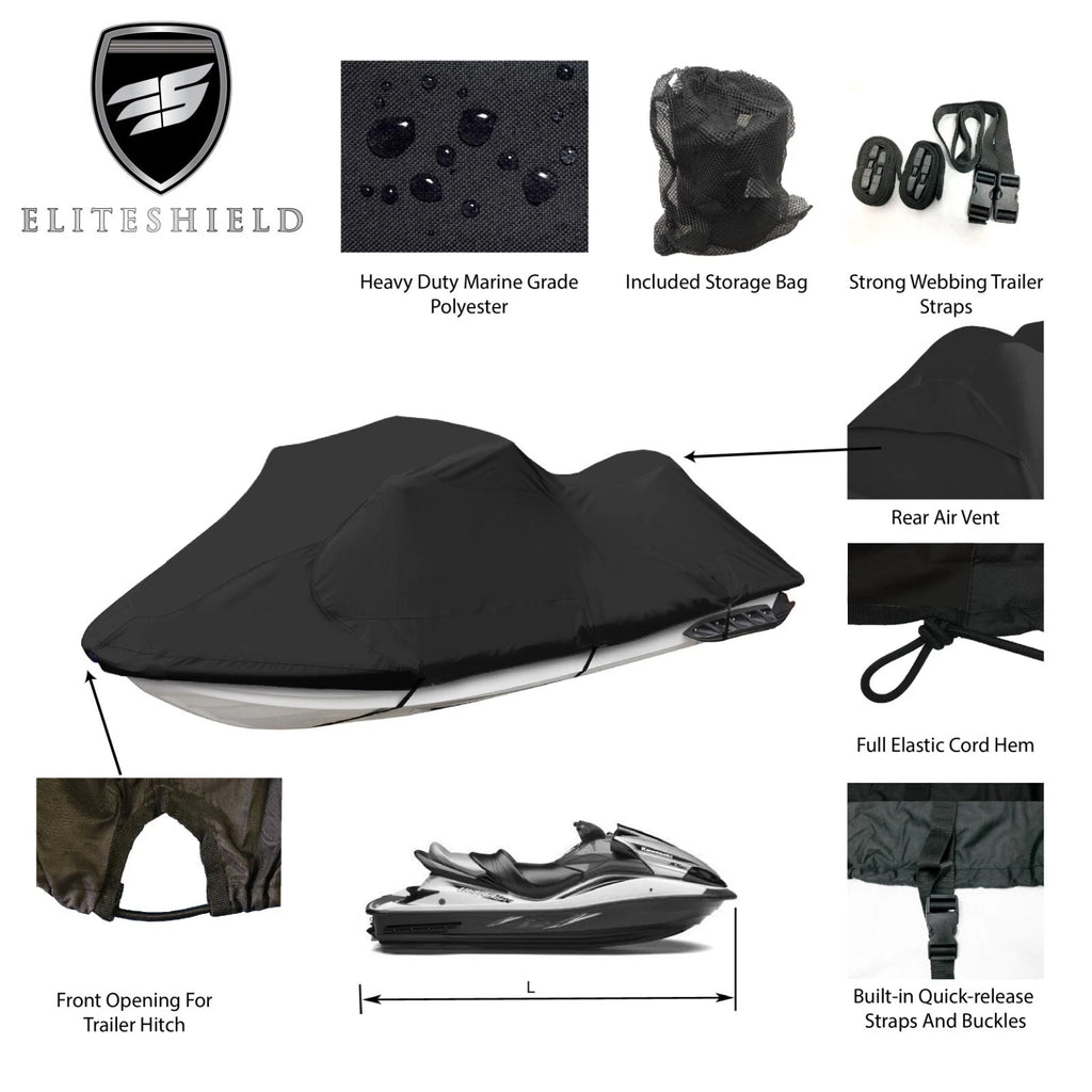 Trailerable Waterproof Storage Cover for Sea Doo RXT 215 230 260 (2008–2019)
