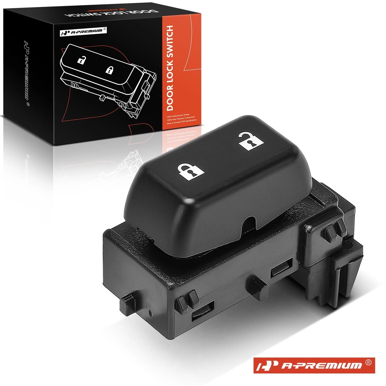 Front Right Door Lock Switch for Chevy Silverado 1500 GMC Sierra 1500 (2007–2013)