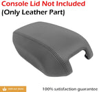 Center Console Armrest Cover for Volvo XC90 (2003–2014) Gray Leather Synthetic