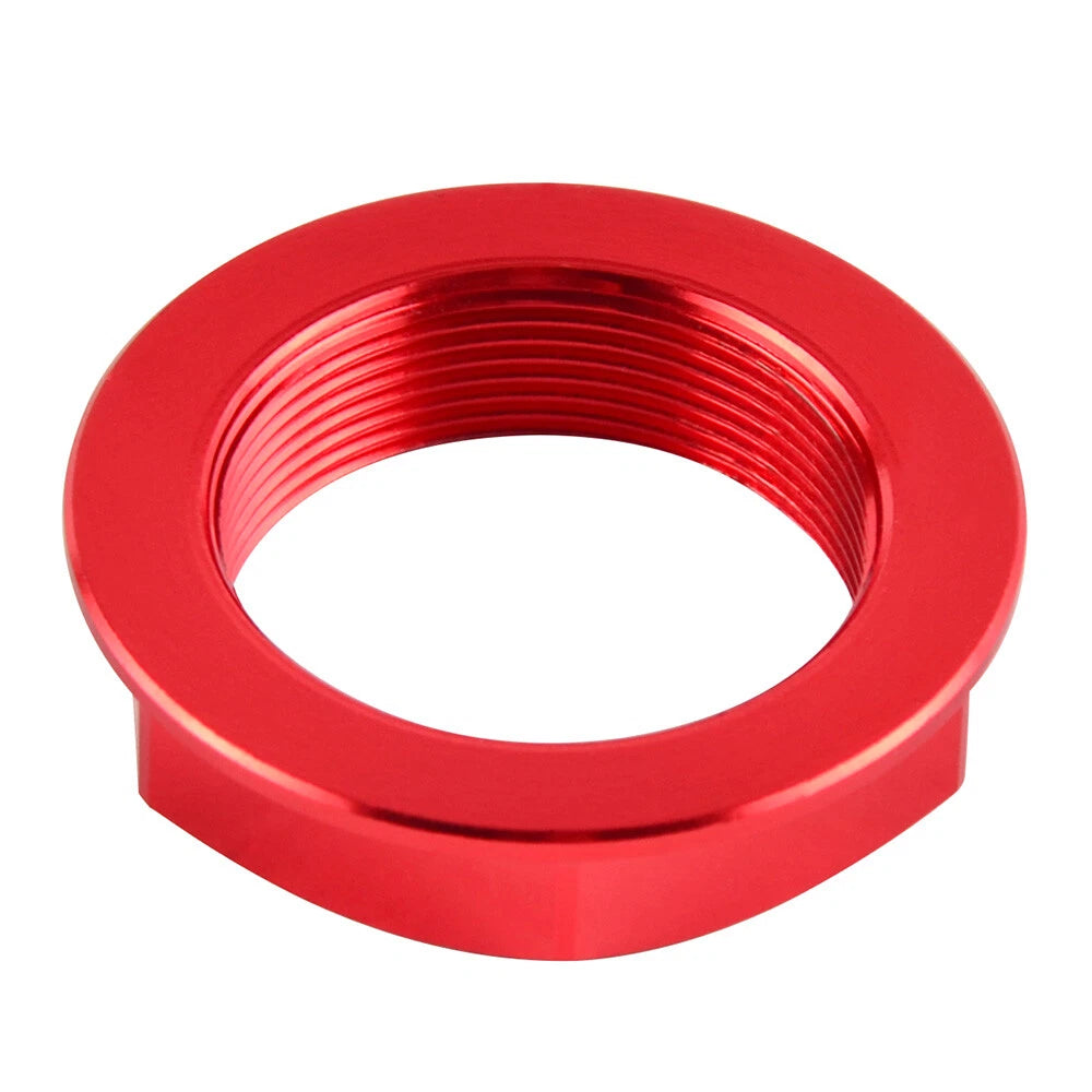 CNC Billet Steering Stem Nut Bolt for Honda CR125R CR250R (2001–2007) Anodized Red