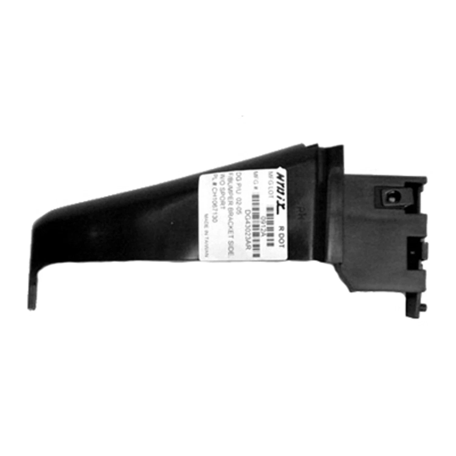 Replacement Chrome Passenger Side Front Face Bar Bracket (See Compatible Chart)