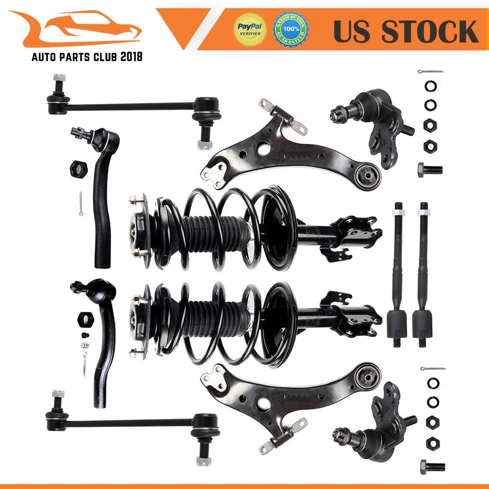 Front Strut for Lexus ES300 Toyota Camry (2002–2003) w/Sway Bar Control Arms