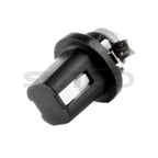10X White T5 B8.5D LED Dash Indicator Light Bulb for Car Gauge