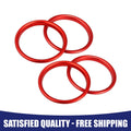 Set of 4 Car Vent Ring Outer Trim for Audi A3 