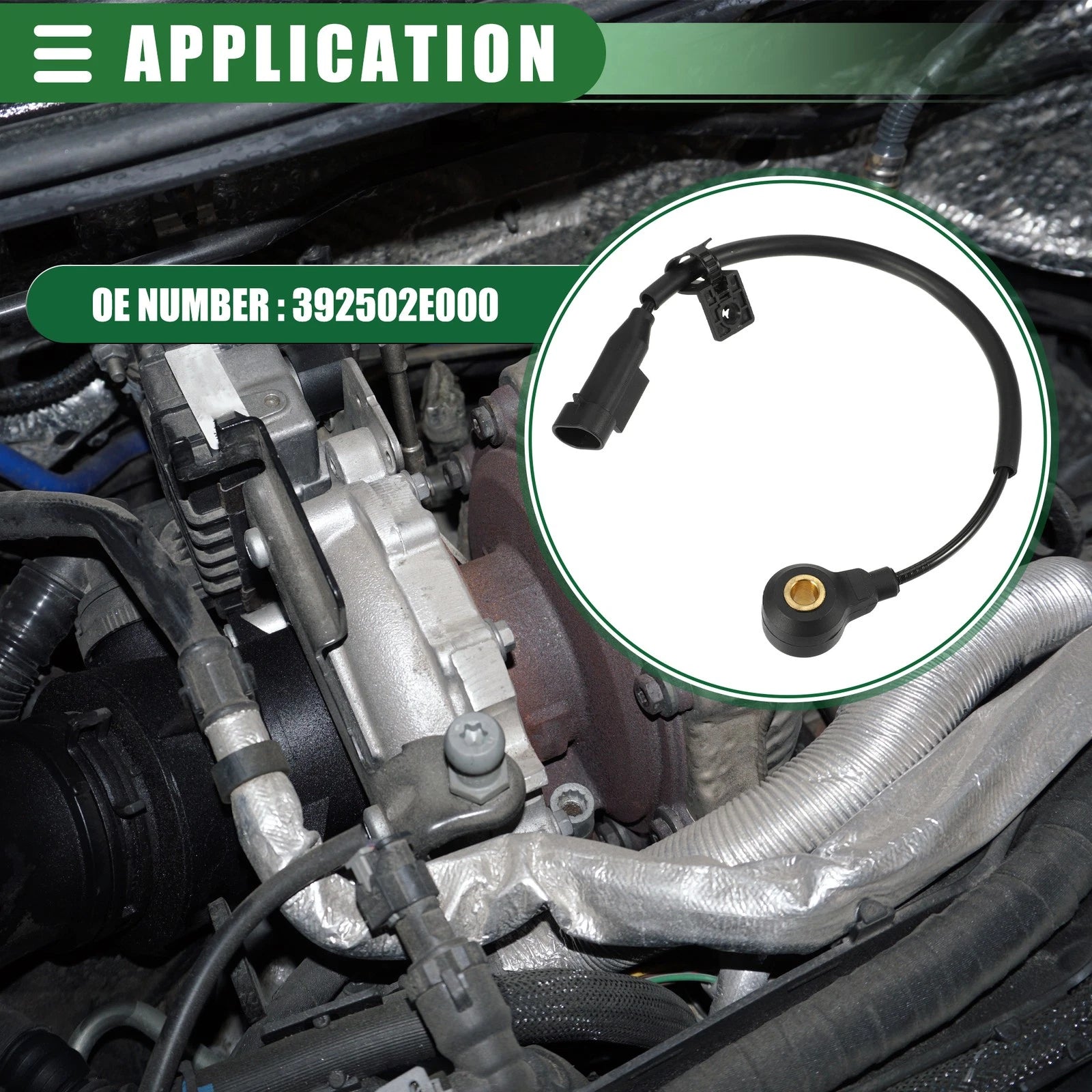 Ignition Knock Sensor for Kia Optima 2.0L (2017–2020) No. 392502E000